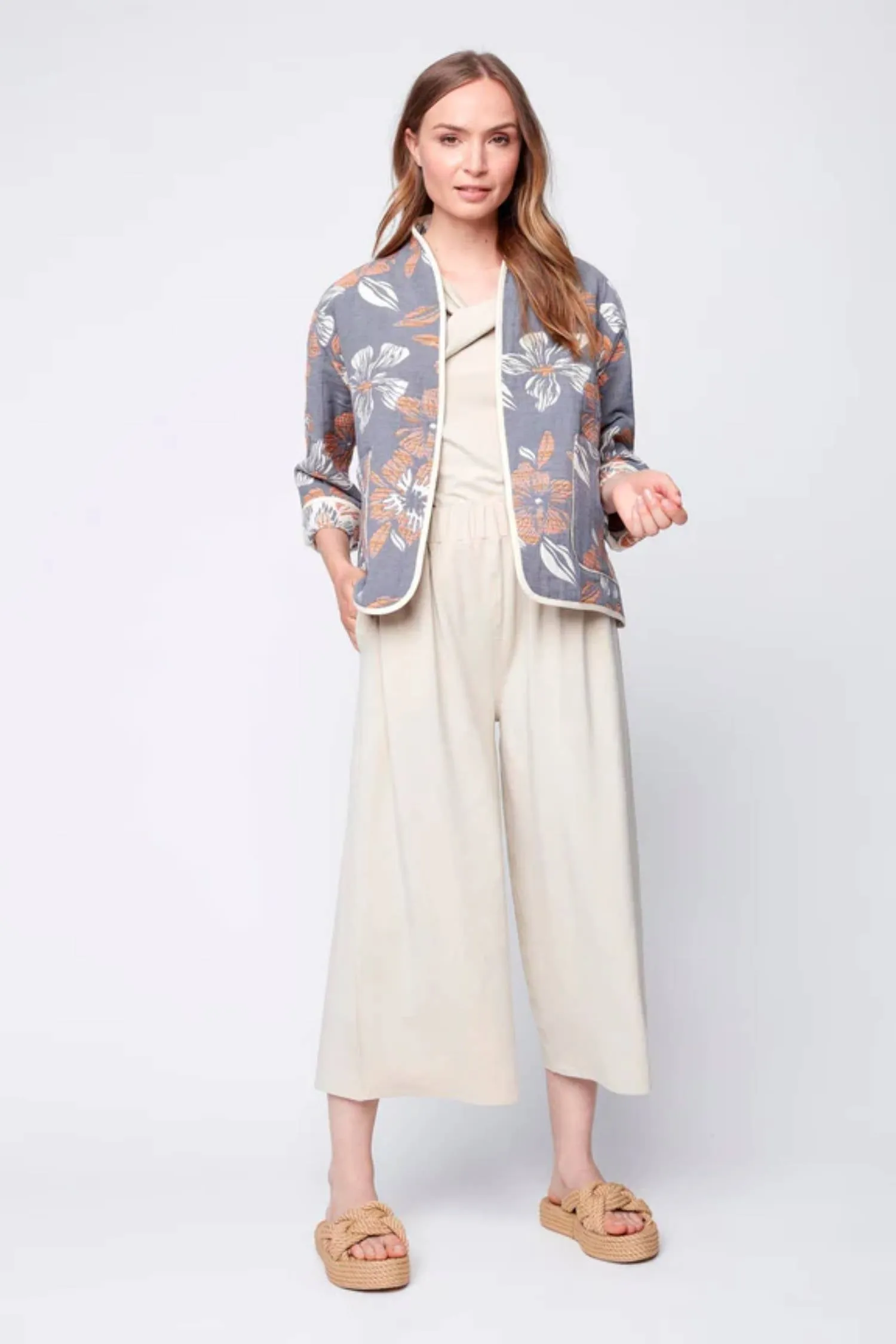 Adele Reversible Double Face Jacket