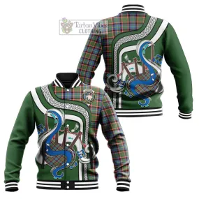 Aikenhead Tartan Baseball Jacket with Epic Bagpipe Style