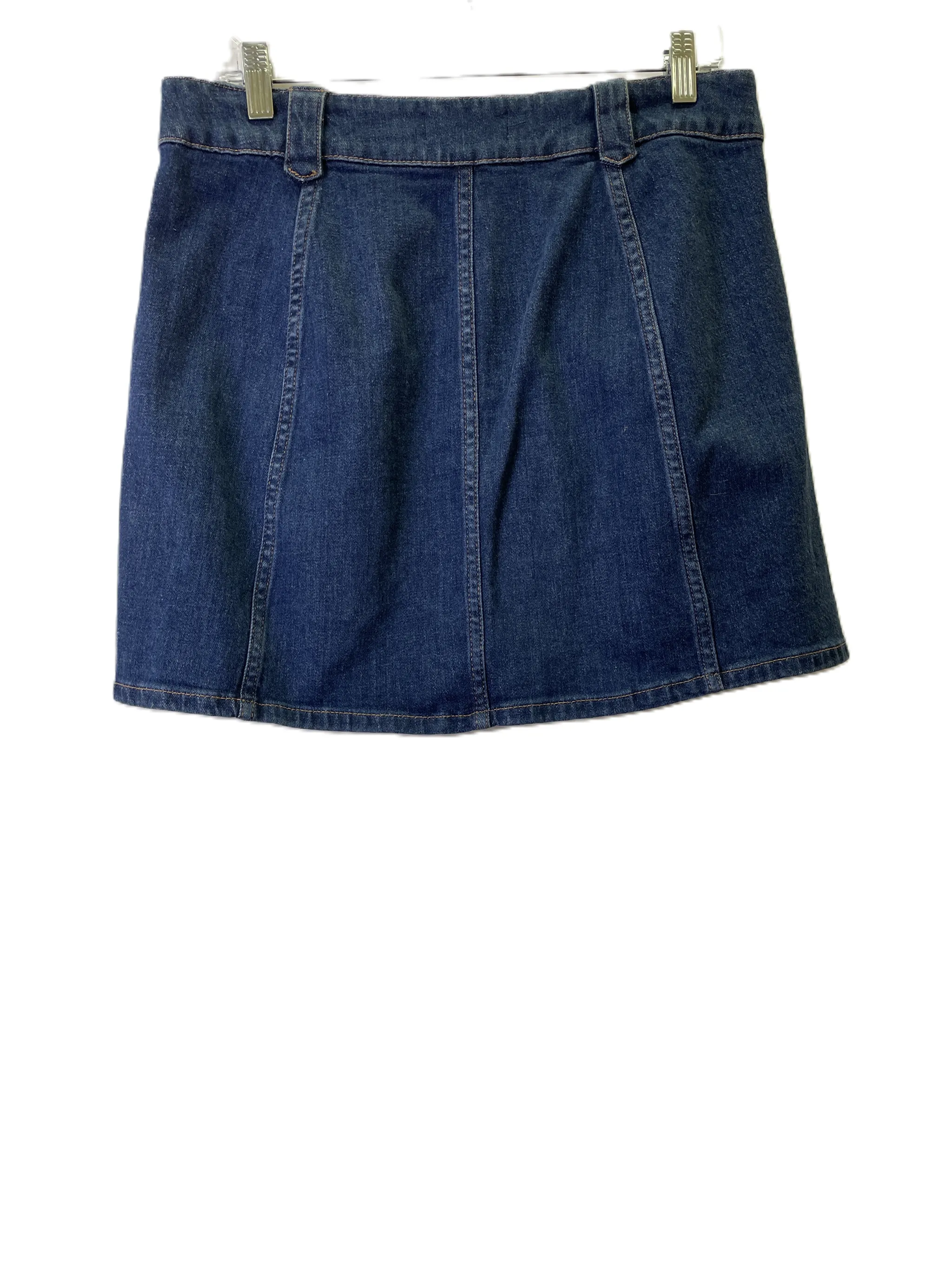 Blue Denim Skirt Mini & Short By Madewell, Size: 10