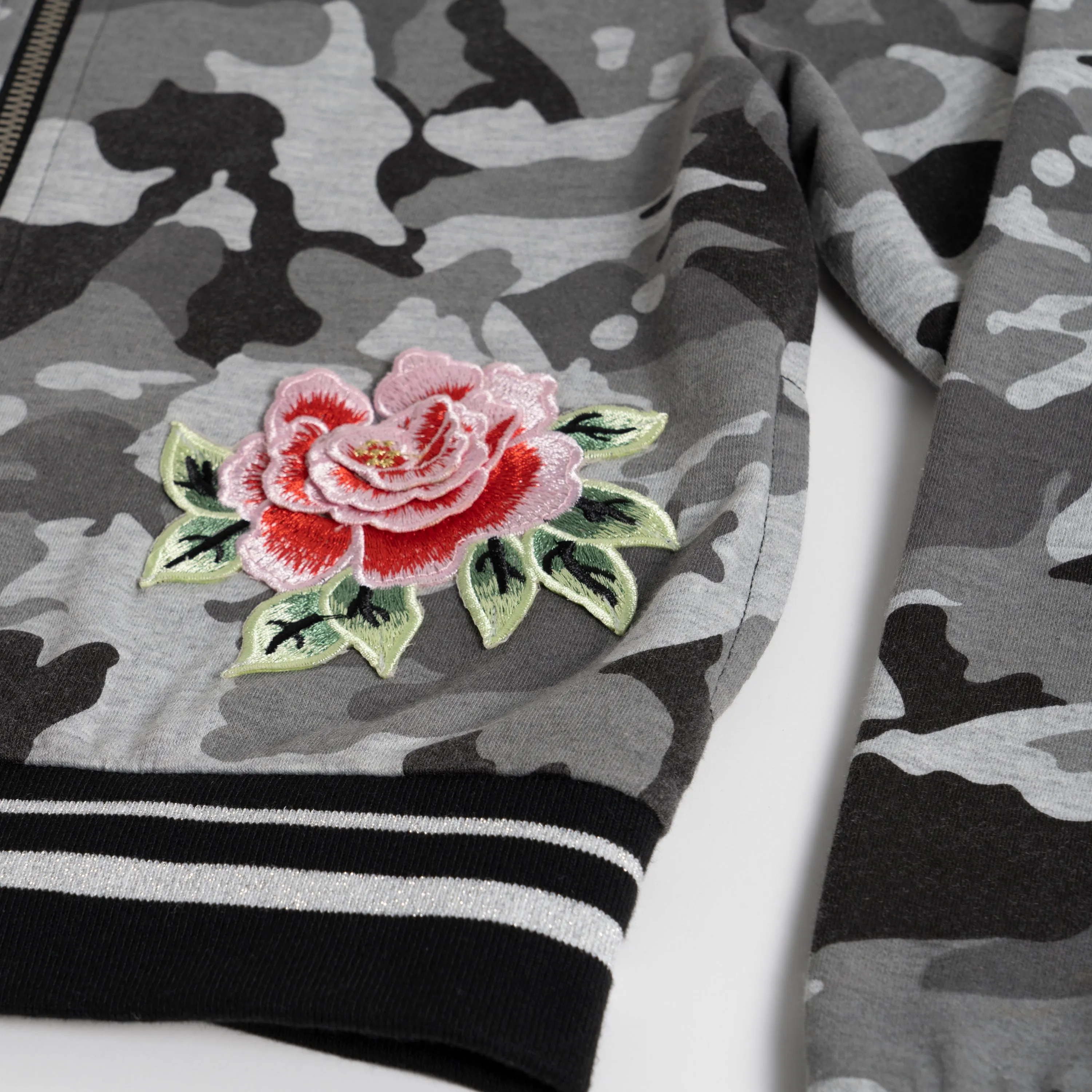 Camo Baseball Jacket