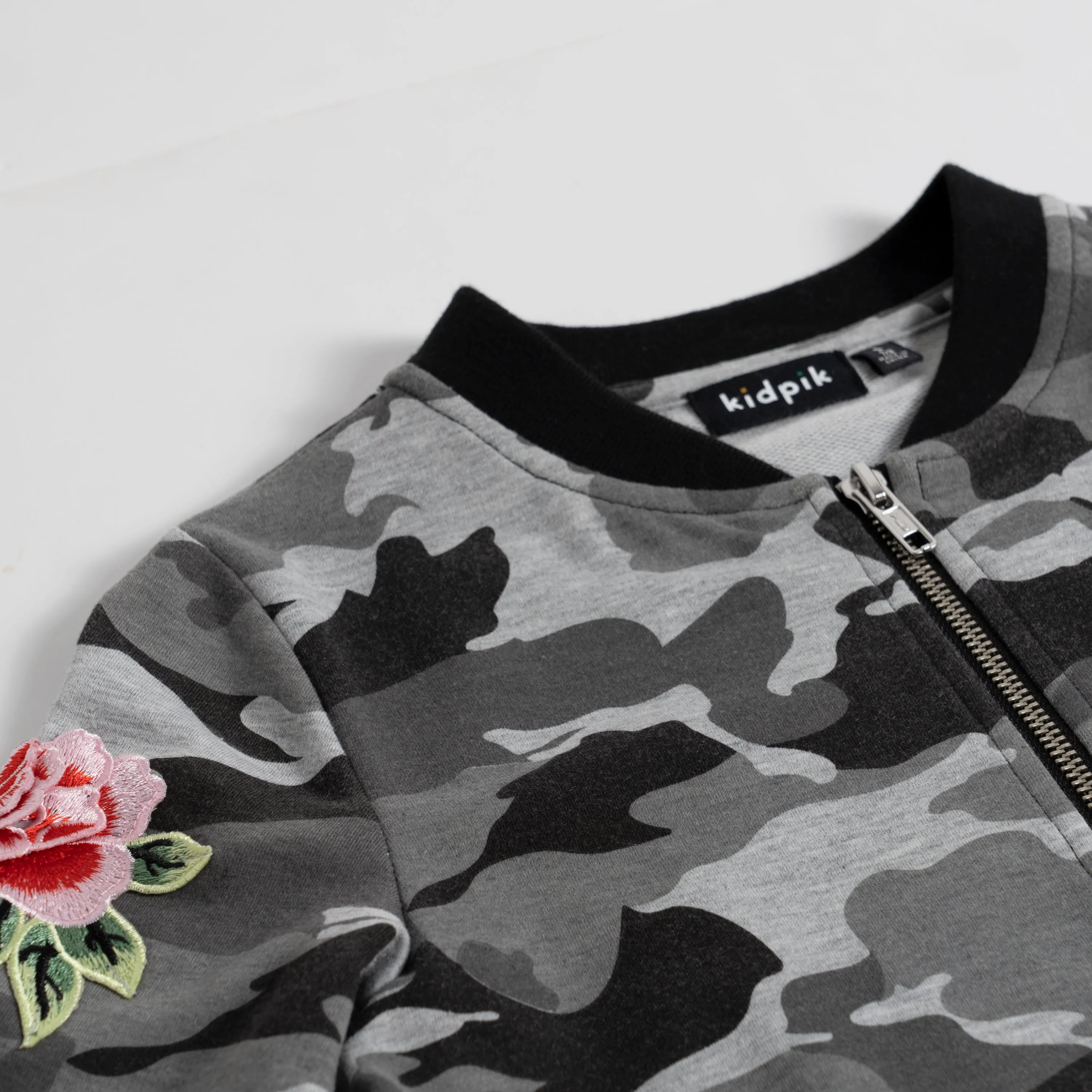 Camo Baseball Jacket