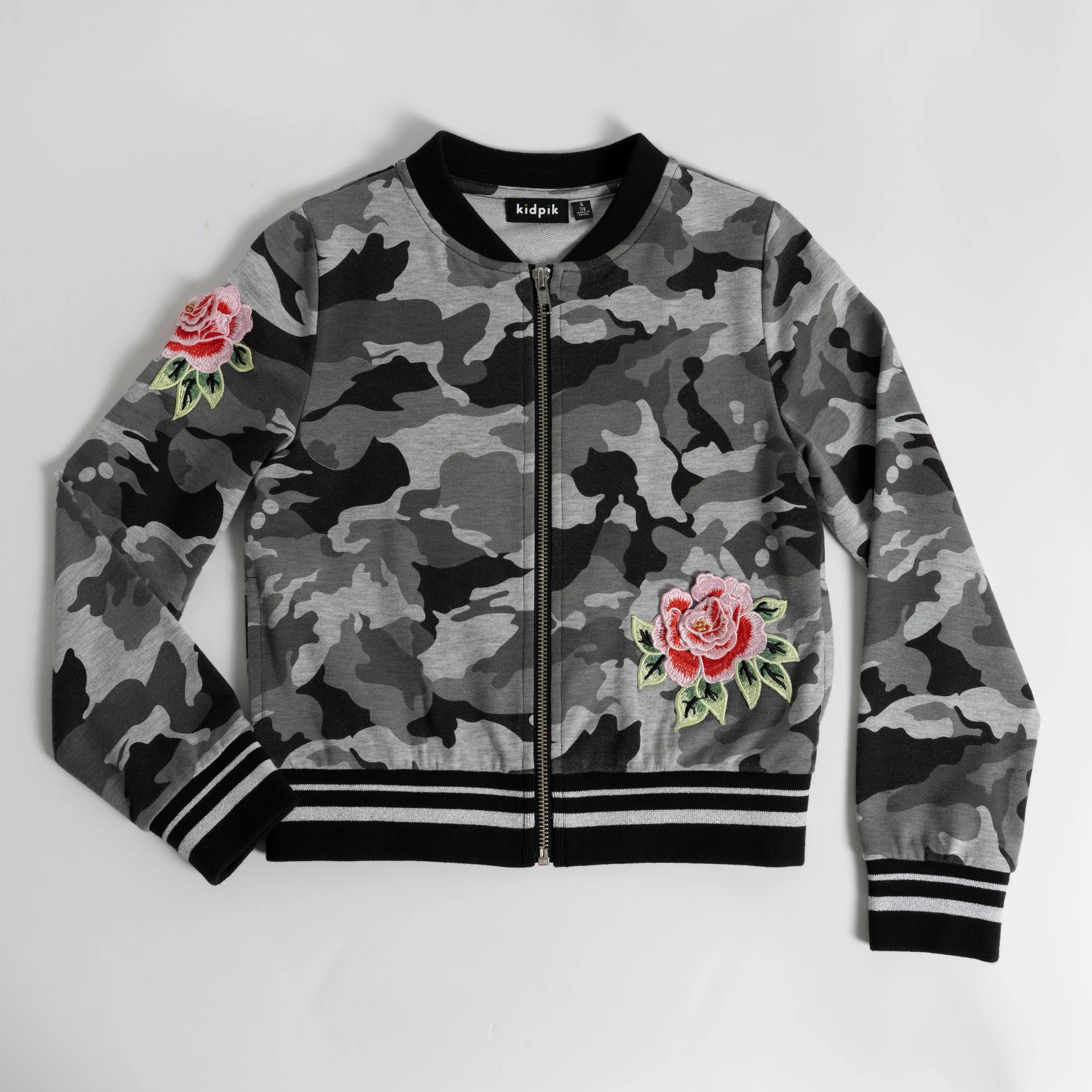 Camo Baseball Jacket