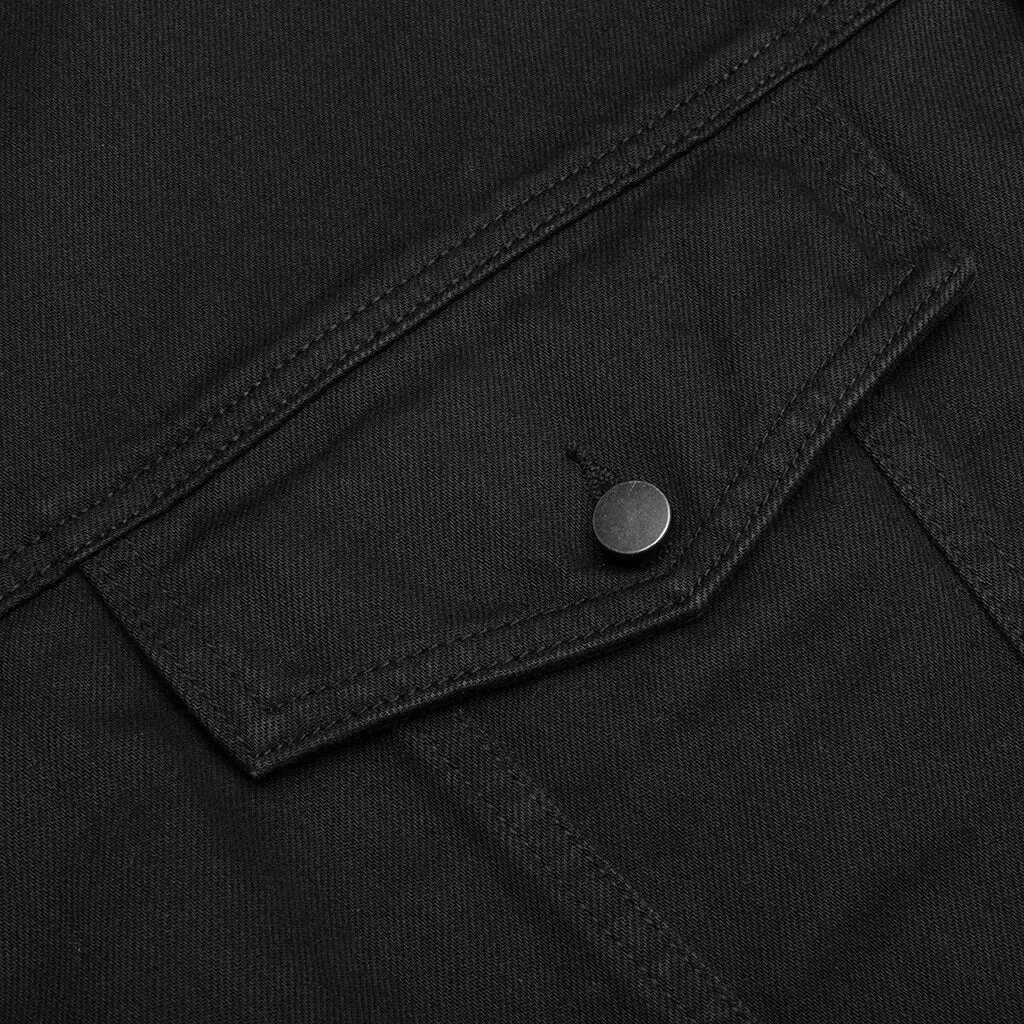 Denim Jacket - Jet Black