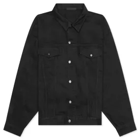 Denim Jacket - Jet Black