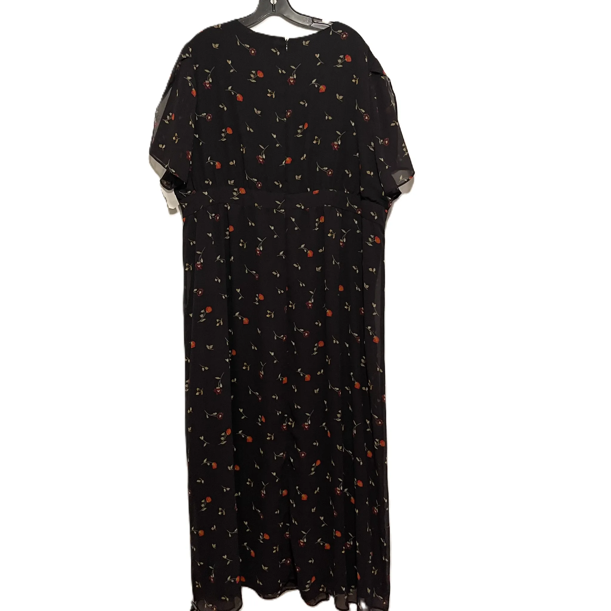 Dress Casual Midi By Madewell In Black, Size: 22
