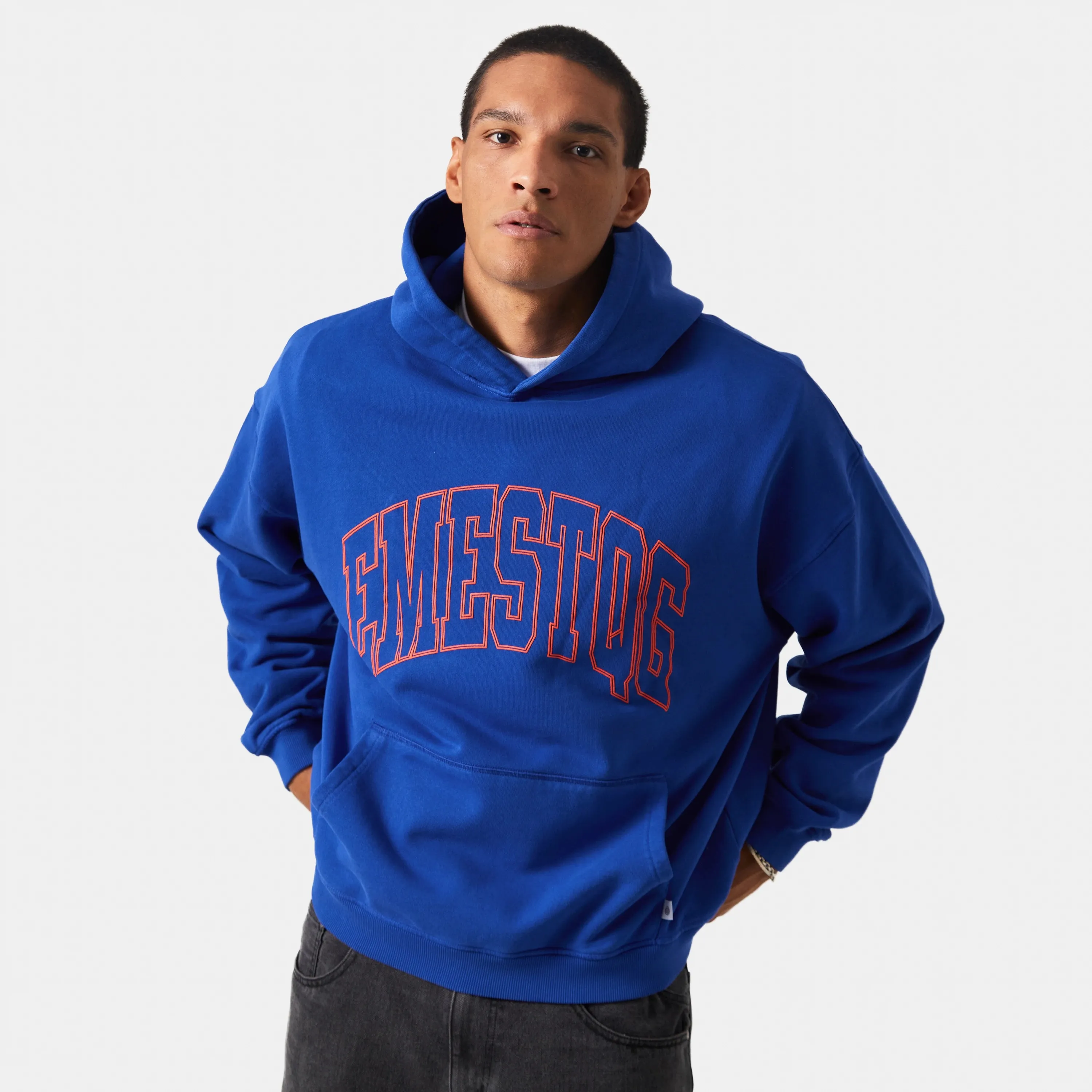 Infinite Blue Oversized Hoodie