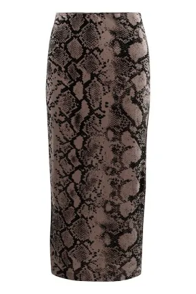 Inwear Brynn Aida Skirt in Sandy Snake