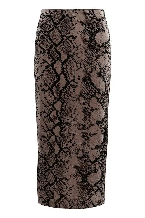 Inwear Brynn Aida Skirt in Sandy Snake