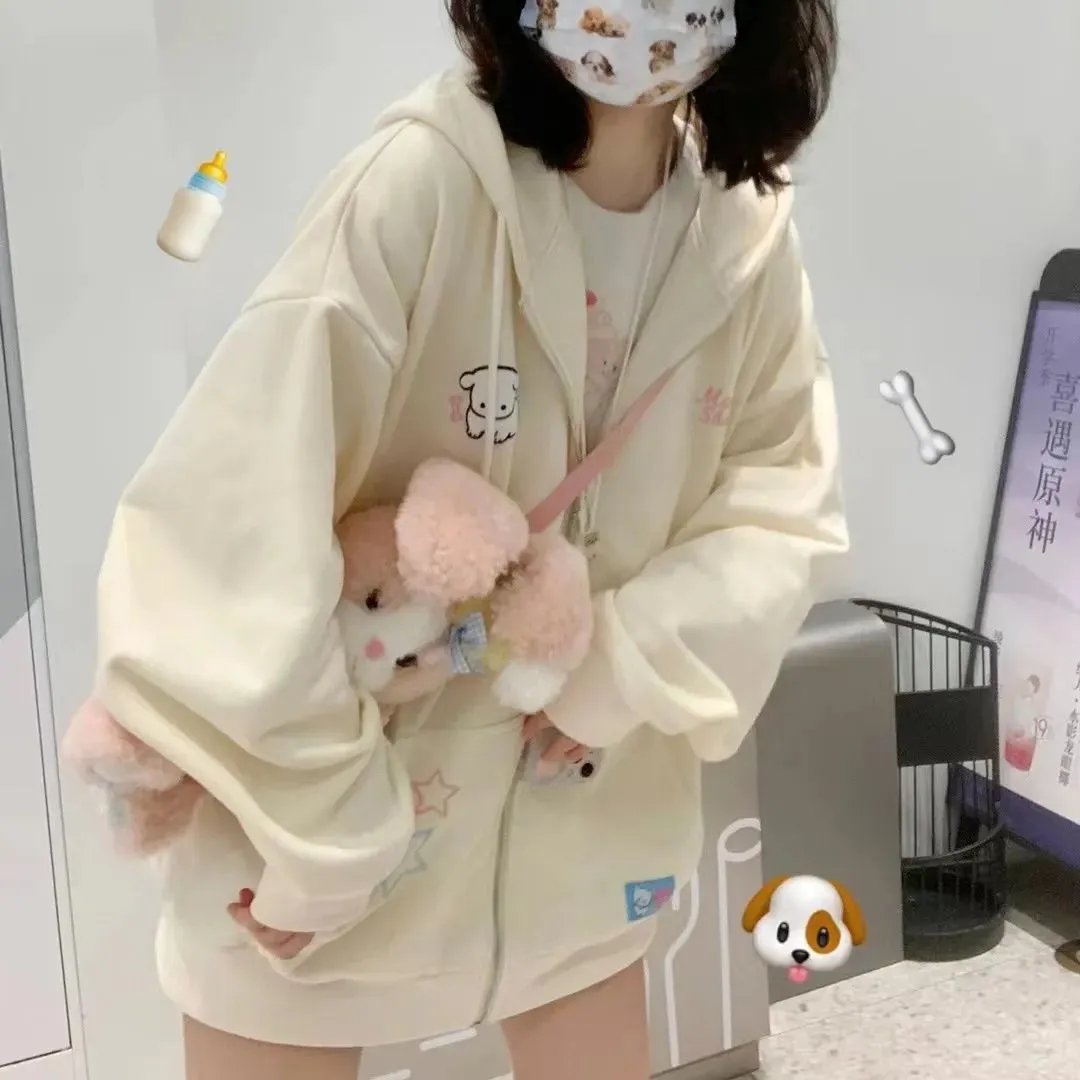 Kawaii Zip-Up Hoodie