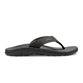 Olukai Ohana  Mens Sandal Black/Shadow