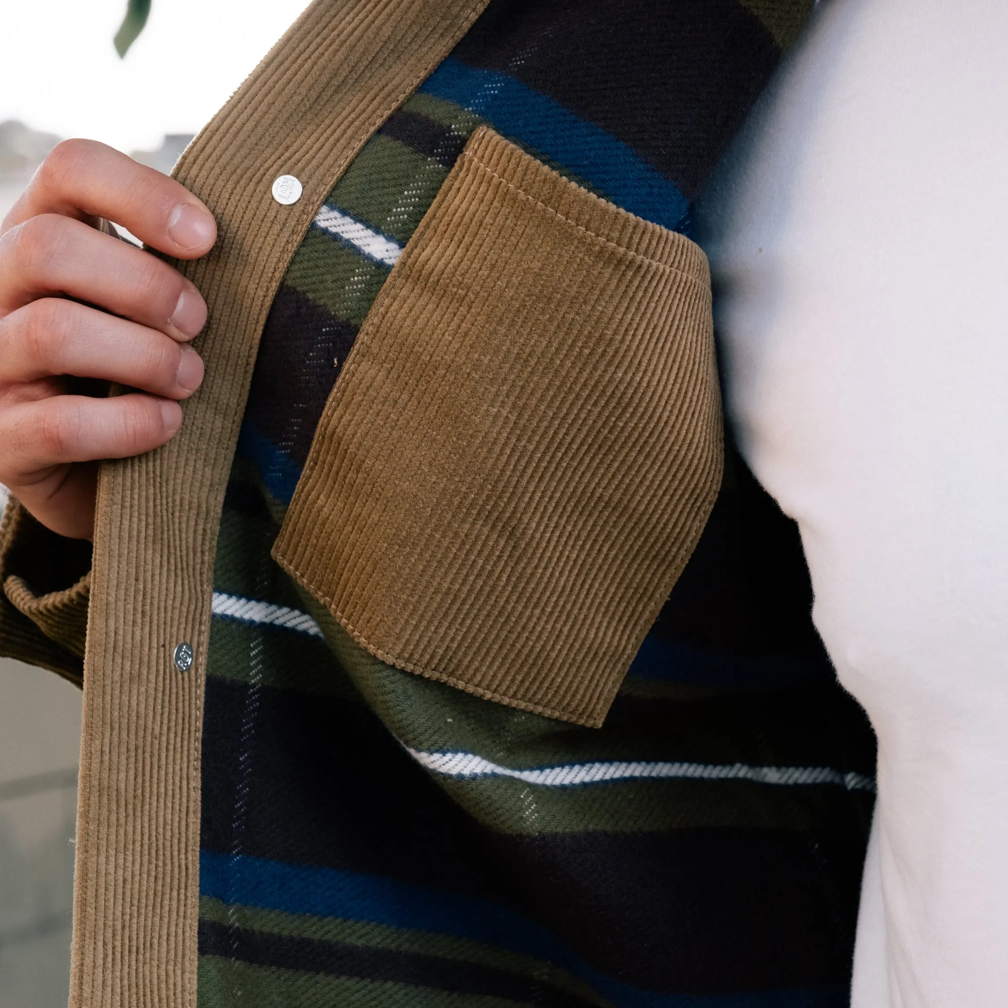 Rogue Territory Lined Supply Jacket Tan Corduroy FINAL SALE