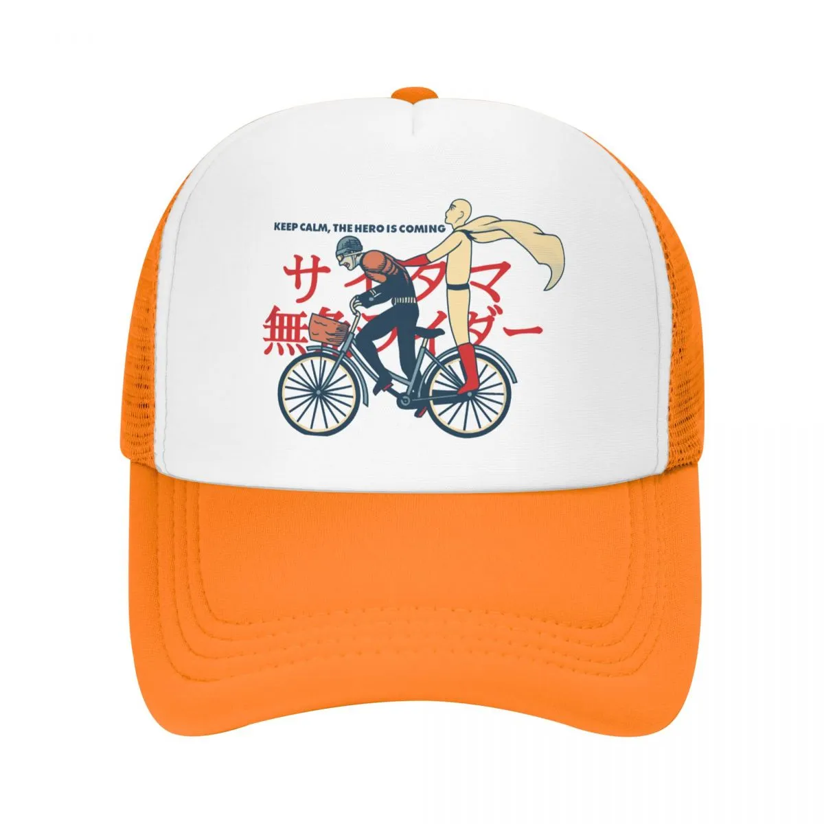 Saitama Mumen Rider Hero Is Coming Baseball Cap One Punch Man High Quality