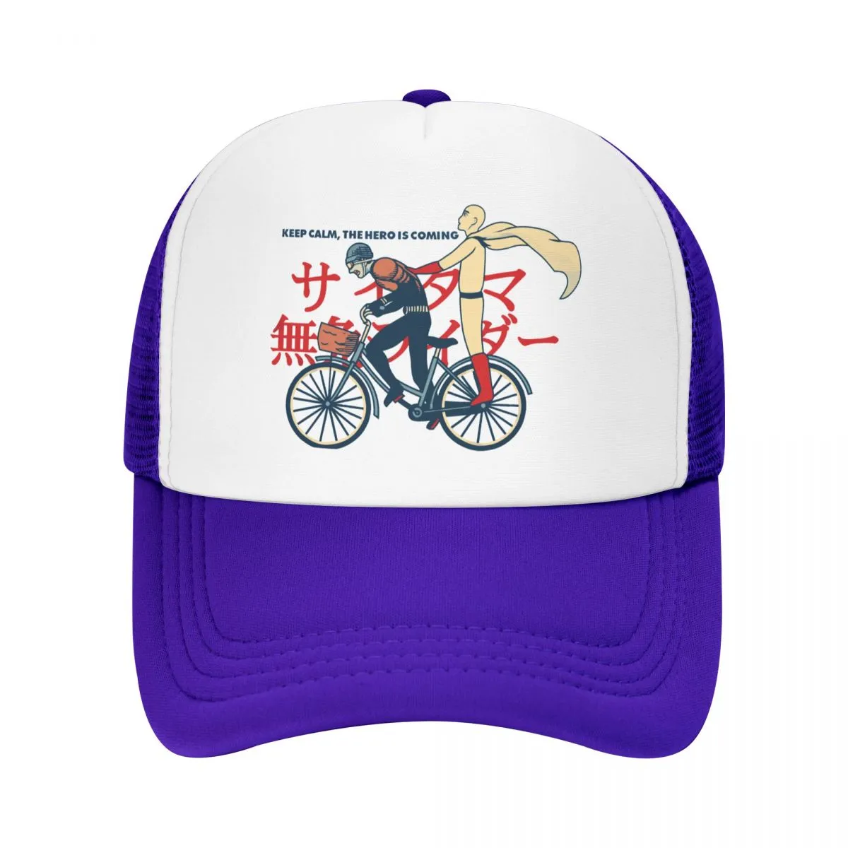 Saitama Mumen Rider Hero Is Coming Baseball Cap One Punch Man High Quality