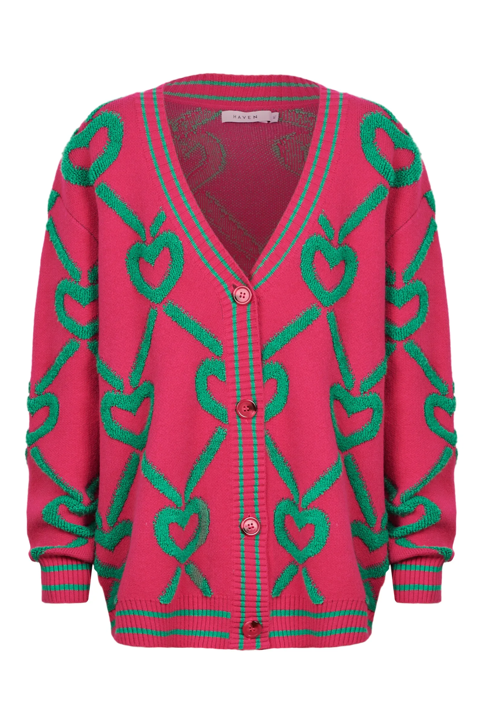 Tromso Cardigan, Azalea