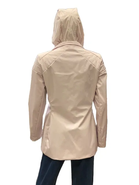 Yes Zee Women's Softshell jacket with hood O451 QM00 0485 1077 orchid